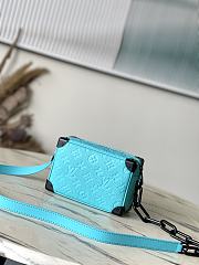 Bagsaaa LV M11673 Mini Soft Trunk Turquoise - 18.5cm - 3
