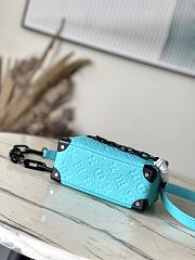Bagsaaa LV M11673 Mini Soft Trunk Turquoise - 18.5cm - 2