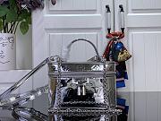 Bagsaaa M26097 LV Ski Vanity Chain Pouch Silver - 19cm - 1