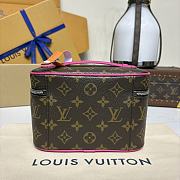 Bagsaaa LV M12650 Nice Mini Pondichery Pink - 20cm - 4
