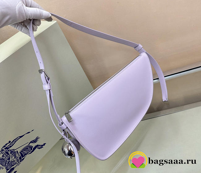 Bagsaaa Burberry Olympia shoulder bag light purple - 26cm - 1