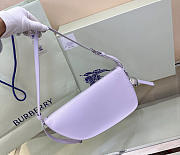 Bagsaaa Burberry Olympia shoulder bag light purple - 26cm - 3