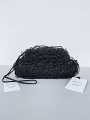 Bagsaaa Bottega Veneta The Sponge Pouch clutch bag black - 22cm - 1