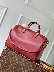 Bagsaaa LV M25766 Speedy Soft 30 red - 30 cm - 4