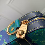 Bagsaaa LV M26026 Trio Messenger Blue Stripes - 25cm - 4