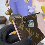 Bagsaaa LV M15333 Romy Card Holder Monogram Snowy - 12cm - 4