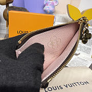 Bagsaaa LV M15333 Romy Card Holder Monogram Snowy - 12cm - 3