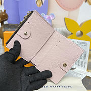 Bagsaaa LV M15334 Lisa Wallet Monogram Snowy Pearl - 11.5cm - 4