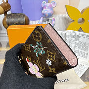 Bagsaaa LV M15334 Lisa Wallet Monogram Snowy Pearl - 11.5cm - 2