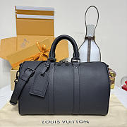 Bagsaaa LV M15249 Keepall Bandoulière 35 Black - 34cm - 1