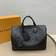 Bagsaaa LV M47186 Speedy Soft 30 Black - 30cm - 1