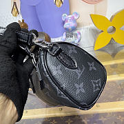 Bagsaaa LV M26573 Nano Speedy Monogram Eclipse - 16cm - 3