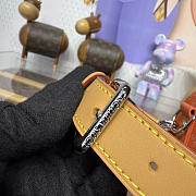 Bagsaaa LV M26818 Keepall Bandoulière 25 Orange - 25cm - 3