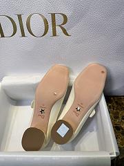 Bagsaaa Miss Dior Pump White Patent Calfskin - 3
