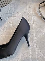 Bagsaaa Balenciaga Avenue 90 satin pumps black - 7cm - 2