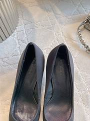 Bagsaaa Balenciaga Avenue 90 satin pumps black - 7cm - 3