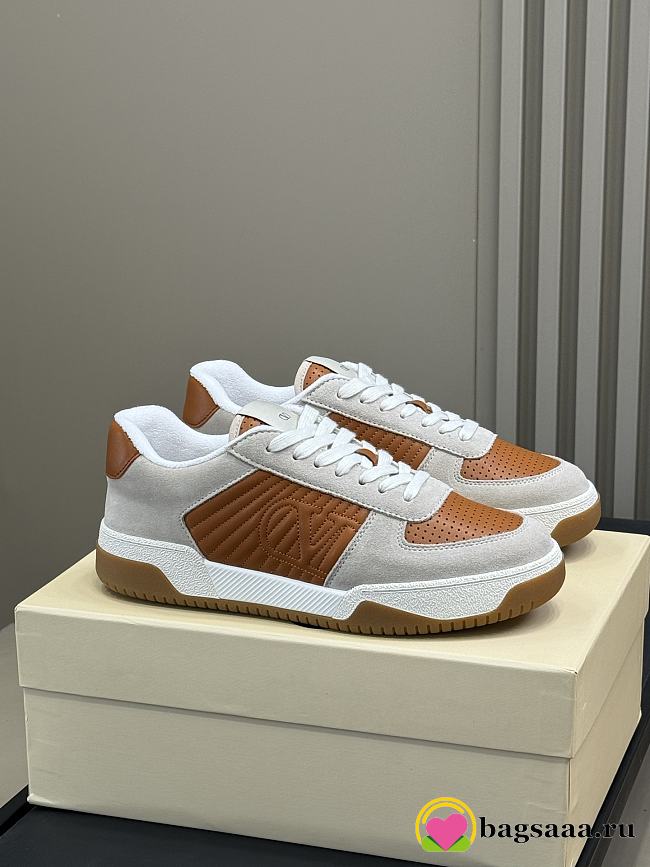 Bagsaaa Valentino Garavani Sparry low-top sneakers white & brown - 1