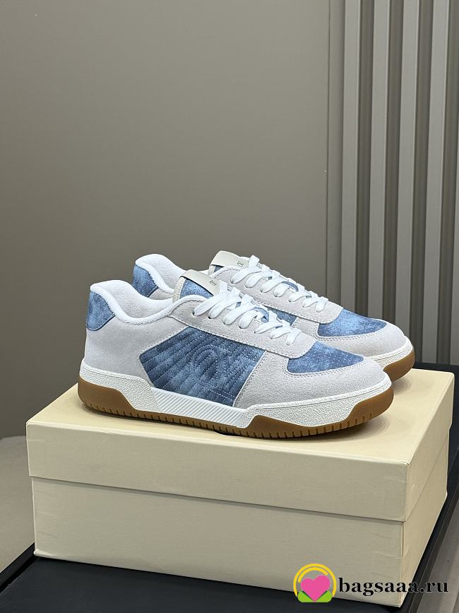 Bagsaaa Valentino Garavani Sparry low-top sneakers white & blue - 1