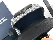 Bagsaaa Dior Gallop Sling Bag Beige and Black Dior Oblique Jacquard with Black Grained Calfskin - 27.5cm - 4