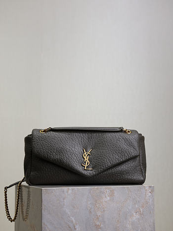 Bagsaaa YSL Calypso Medium In Grained Lambskin 800916 Light Musk - 30cm