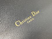 Bagsaaa Dior Medium Saddle Pouch with Chain Blue Denim Dior Oblique Jacquard - 21.5cm - 2