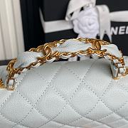 Bagsaaa Chanel Clutch with chain AP4798 Light Blue - 18.5cm - 3