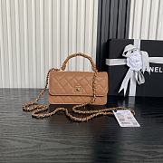 Bagsaaa Chanel Clutch with chain AP4798 Brown - 18.5cm - 1