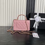 Bagsaaa Chanel Wallet On Chain AP4785 Pink - 19.2cm - 4