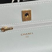 Bagsaaa Chanel Wallet On Chain AP4785 Light Blue - 19.2cm - 3
