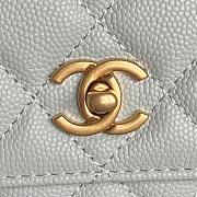 Bagsaaa Chanel Wallet On Chain AP4785 Light Blue - 19.2cm - 2