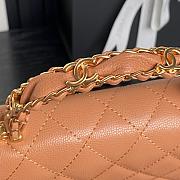 Bagsaaa Chanel Wallet On Chain AP4785 Brown - 19.2cm - 3