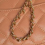 Bagsaaa Chanel Wallet On Chain AP4785 Brown - 19.2cm - 2