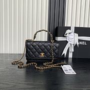 Bagsaaa Chanel Wallet On Chain AP4785 Black - 19.2cm - 1