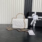 Bagsaaa Chanel Wallet On Chain AP4785 White - 19.2cm - 2