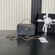 Bagsaaa Chanel Long Vanity with Chain AP4842 Gray - 17cm - 1