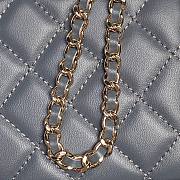 Bagsaaa Chanel Long Vanity with Chain AP4842 Gray - 17cm - 3