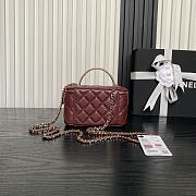 Bagsaaa Chanel Long Vanity with Chain AP4842 Red - 17cm - 4