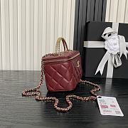 Bagsaaa Chanel Long Vanity with Chain AP4842 Red - 17cm - 3