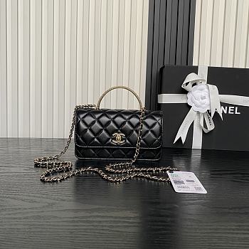 Bagsaaa Chanel Clutch with chain AP4831 Black - 18.5cm