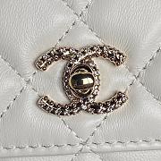 Bagsaaa Chanel Clutch with chain AP4831 White - 18.5cm - 4