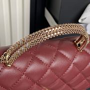 Bagsaaa Chanel Clutch with chain AP4831 Red - 18.5cm - 2