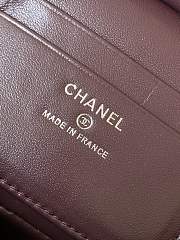 Bagsaaa Chanel Vanity with Chain AP4936 Dark Brown - 19.5cm  - 4