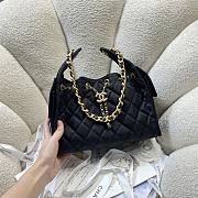Bagsaaa CHANEL 25 Small Handbag AS5293 black canvas - 30cm - 1