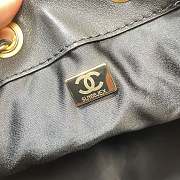 Bagsaaa CHANEL 25 Small Handbag AS5293 black canvas - 30cm - 4