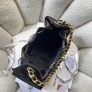 Bagsaaa CHANEL 25 Small Handbag AS5293 black canvas - 30cm - 3