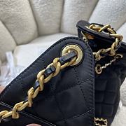 Bagsaaa CHANEL 25 Small Handbag AS5293 black canvas - 30cm - 2