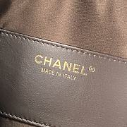 Bagsaaa CHANEL 25 Small Handbag AS5293 Dark Brown suede - 30cm - 3