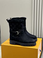 Bagsaaa Louis Vuitton Territory ankle boot in black - 1