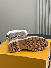 Bagsaaa Louis Vuitton Territory ankle boot in dark brown - 3