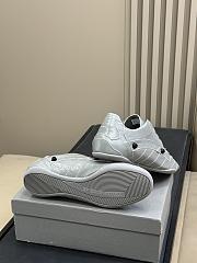 Bagsaaa Balenciaga City sneaker in silver metallic leather - 3